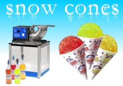 Snow Cone Machine Hire