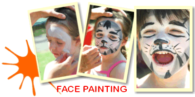 Face Painting for extra fun!!!